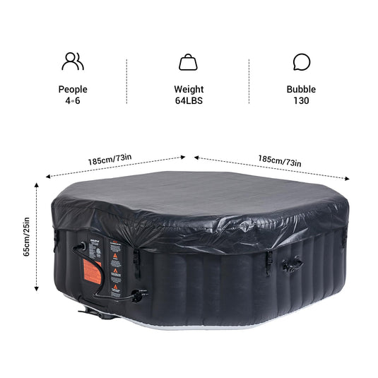 WEJOY SAUNA BUCKET Portable Hot Tub