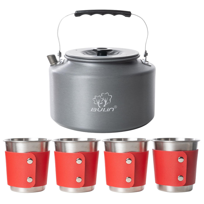 Load image into Gallery viewer, BULIN Kettle 2.2L Camping Kettle Set with 4 Cups
