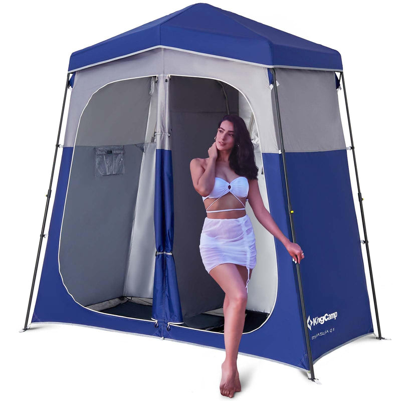 Load image into Gallery viewer, KingCamp MARASUSA Q Portable Instant Pop Up Privacy Shelter 2 Room
