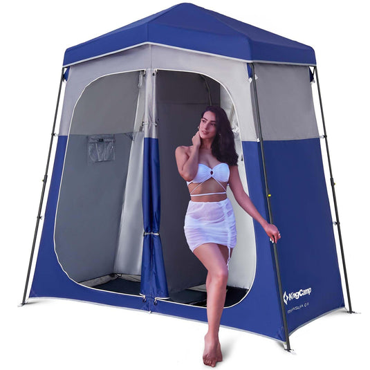 KingCamp MARASUSA Q Portable Instant Pop Up Privacy Shelter 2 Room