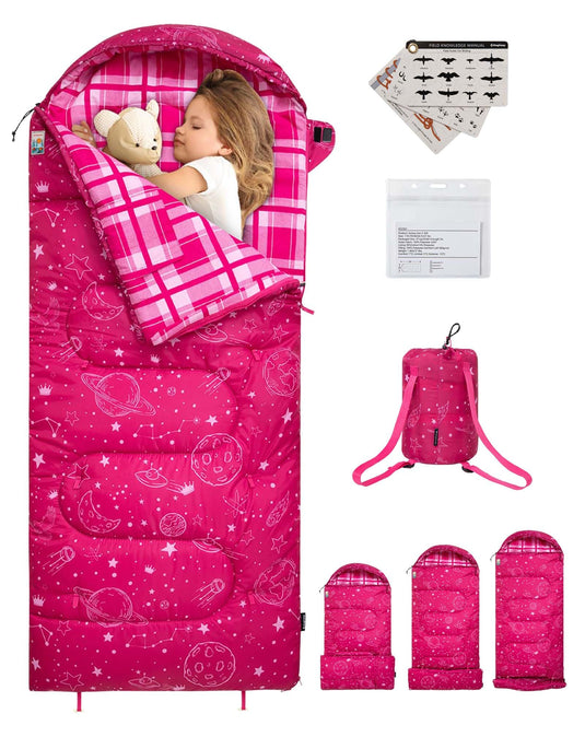 Globalshelf happy holiday gifts KingCamp Galaxy Zoo C 300 Kids Sleeping Bag