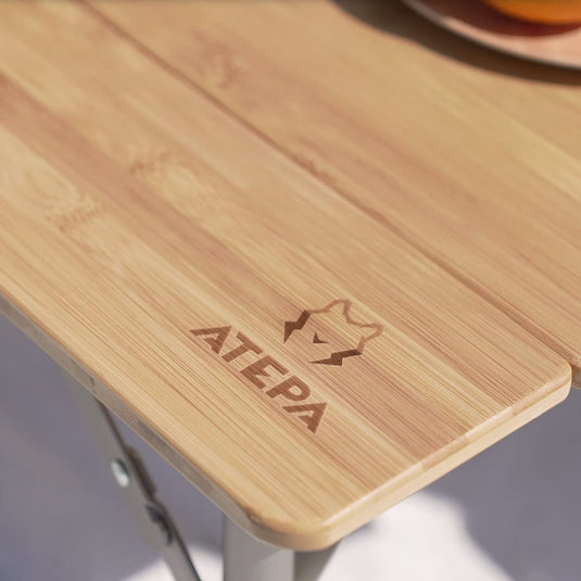 ATEPA BAMBOO 4-Folded Bamboo Table