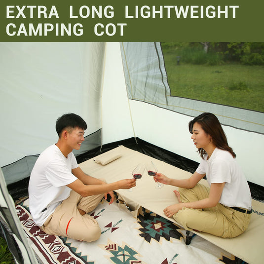 FUNDANGO Aluminum Folding Cot L