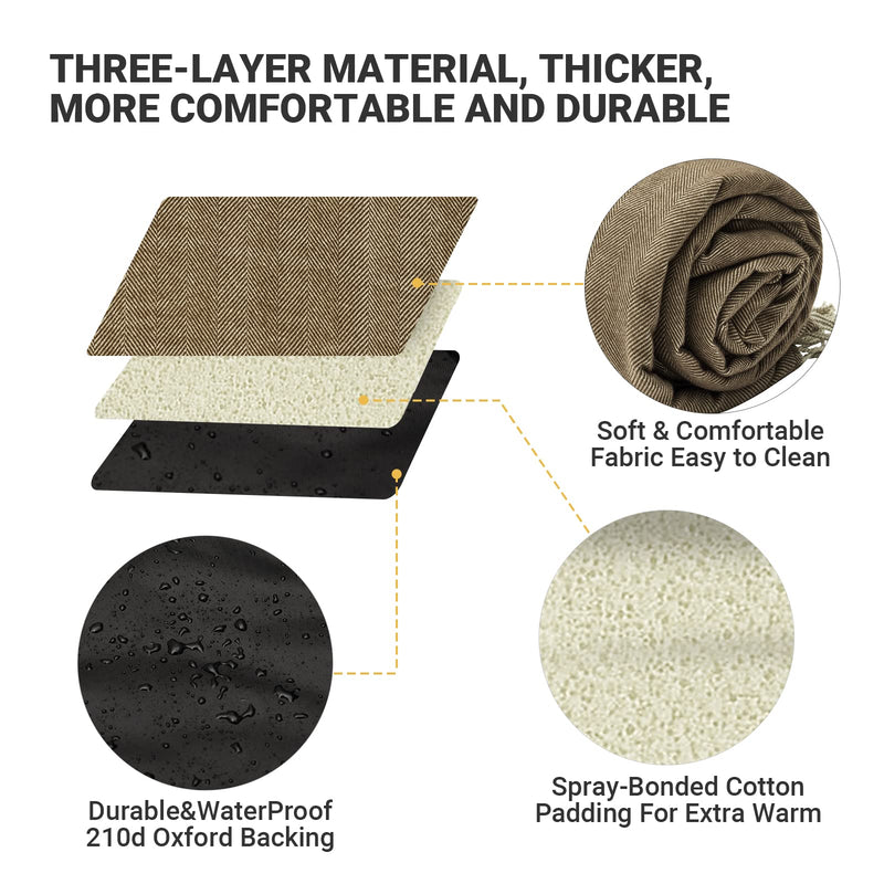 Load image into Gallery viewer, KingCamp Multi-Purpose Waterproof Beach &amp; Camping Blanket with Three Layer
