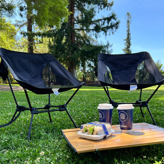 ATEPA Ultralight Square Tall Camping Chair