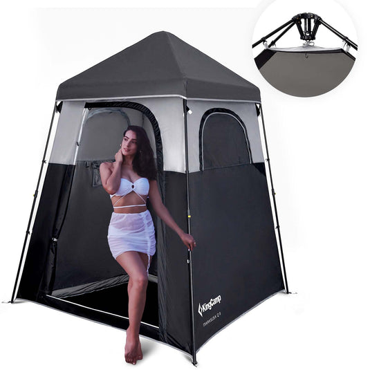 KingCamp MARASUSA Q Portable Instant Pop Up Privacy Shelter 1 Room