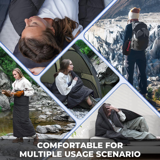 KingCamp Lightweight Camping Blanket Packable Blanket