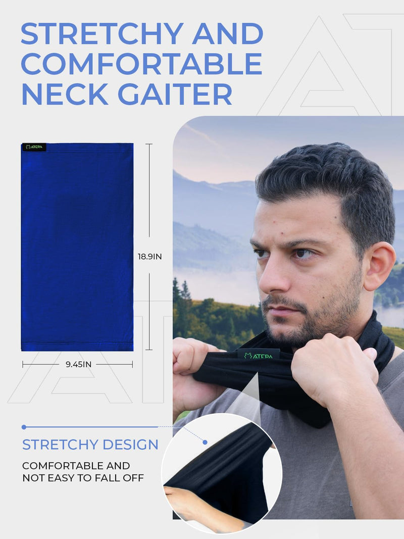 Load image into Gallery viewer, ATEPA Merino Wool Neck Gaiter
