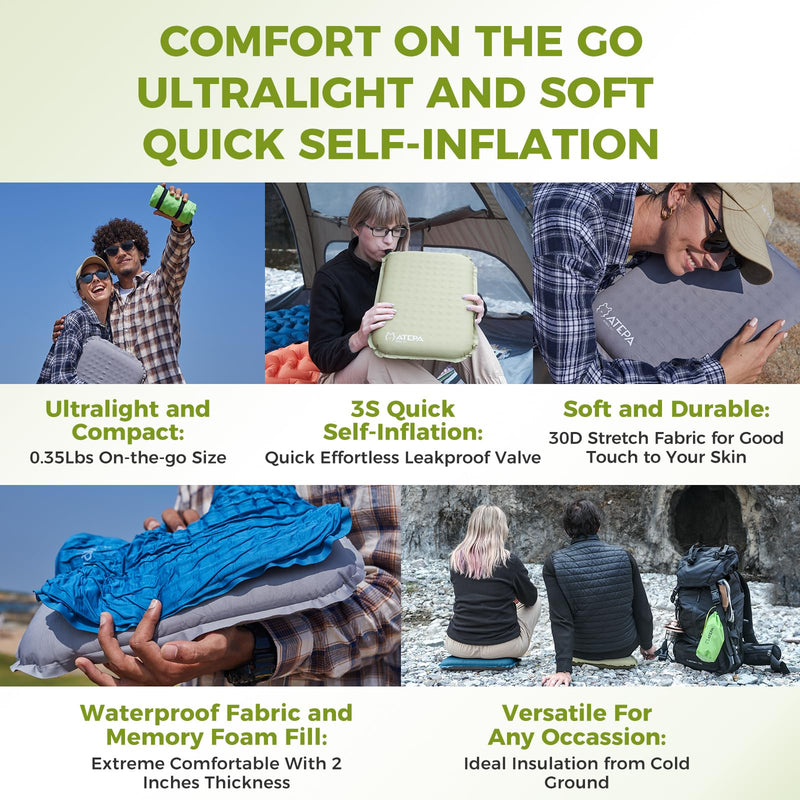 Load image into Gallery viewer, ATEPA BUBBLE 5.0 Trail Seat Inflatable Seat Cushion Globalshelf
