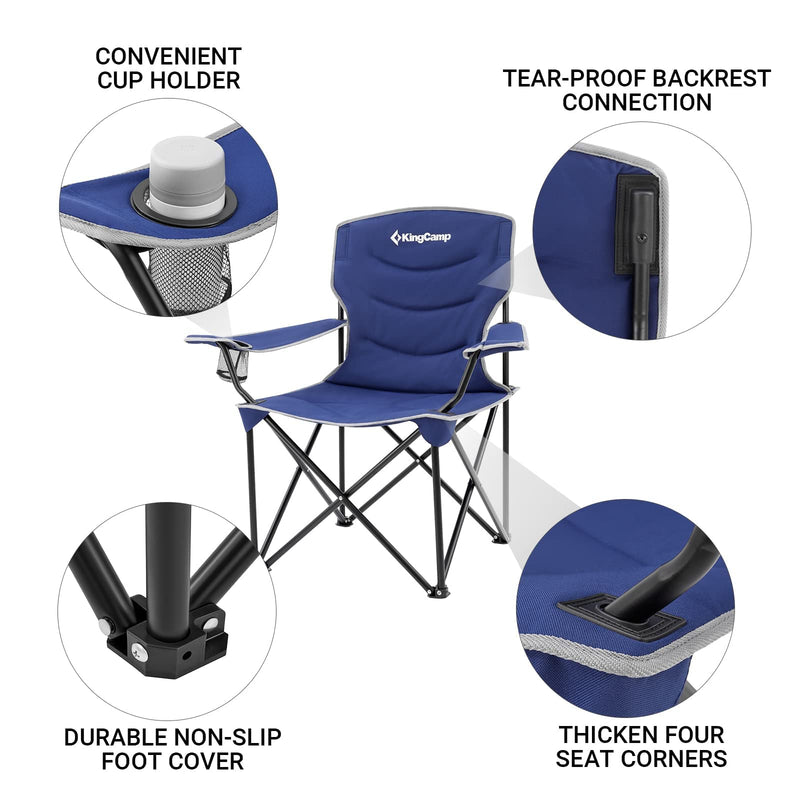 Load image into Gallery viewer, KingCamp Juniper Folding Camping Chair
