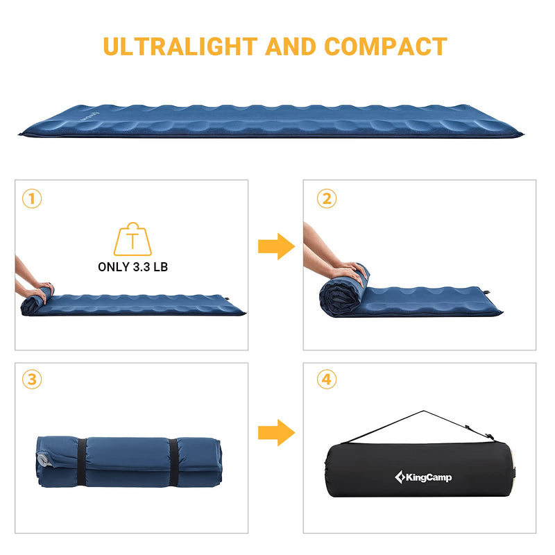 Load image into Gallery viewer, KingCamp PARADOX 5 Self-Inflating Sleeping Pad
