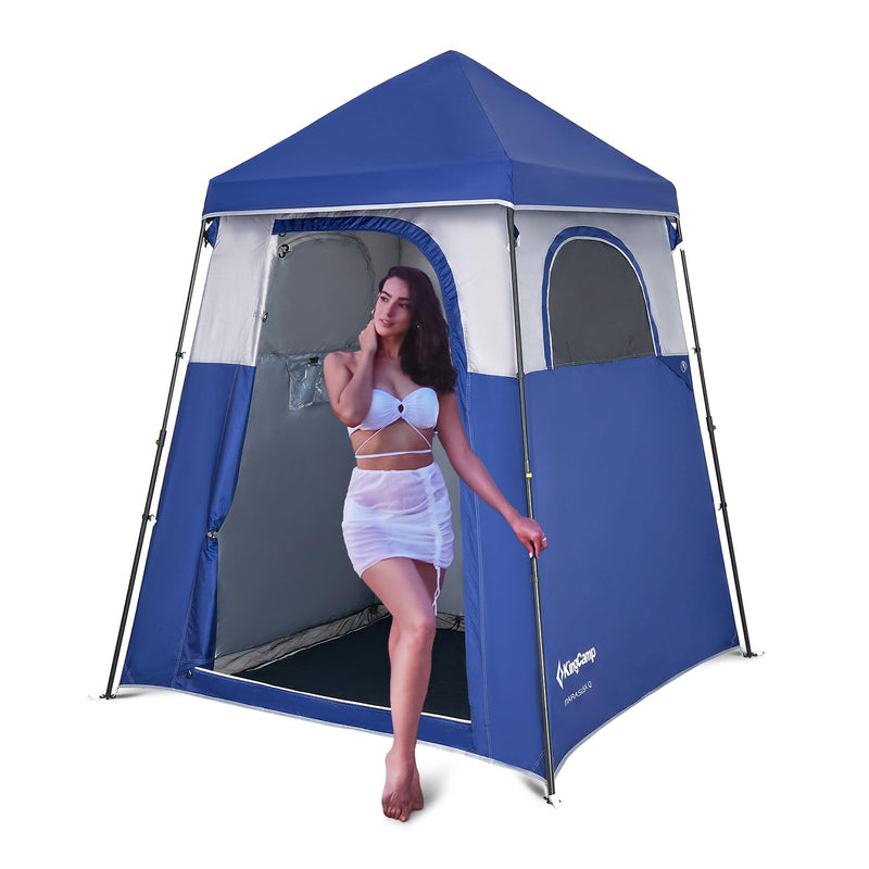 Load image into Gallery viewer, KingCamp Outdoor Shower Tents for Camping Portable Instant Pop Up Privacy Tent

