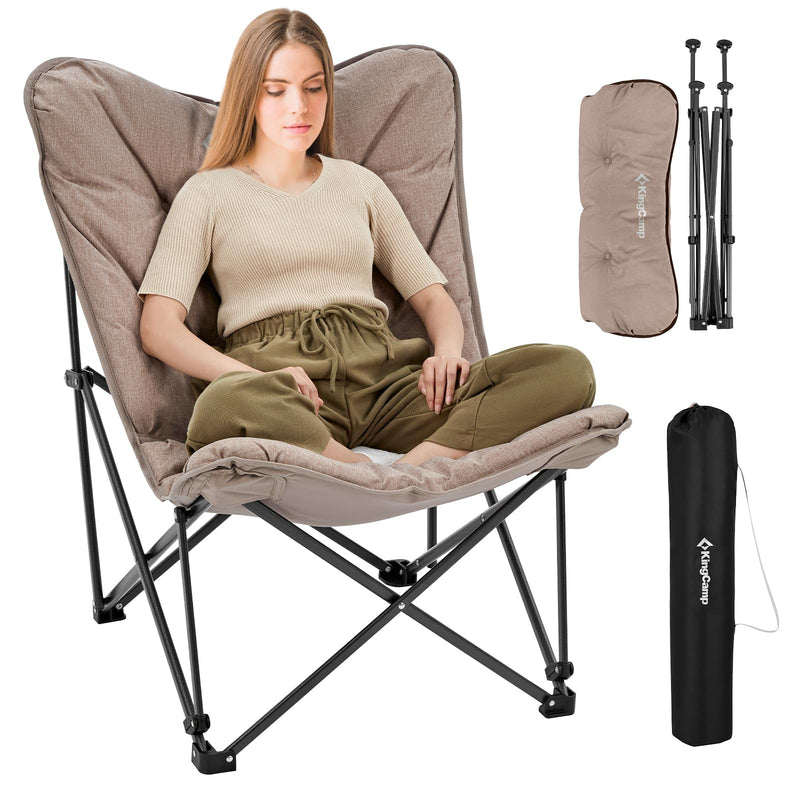 Load image into Gallery viewer, KingCamp C20 B Oversized Butterfly Camp Chair
