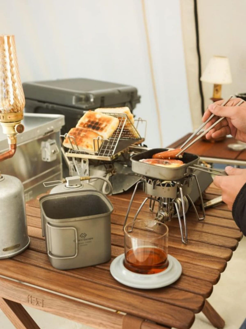 Load image into Gallery viewer, Cook&#39;n&#39;Escape Mount Logan Cookset Titanium Cookset
