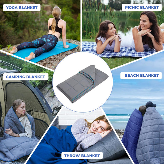 KingCamp Lightweight Camping Blanket Machine Washable Picnic Blanket