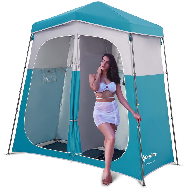Load image into Gallery viewer, KingCamp Outdoor Shower Tents for Camping Portable Instant Pop Up Privacy Tent
