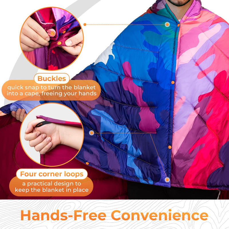 Load image into Gallery viewer, KingCamp BLANKET SMART 150 XL Lightweight Camping Blanket
