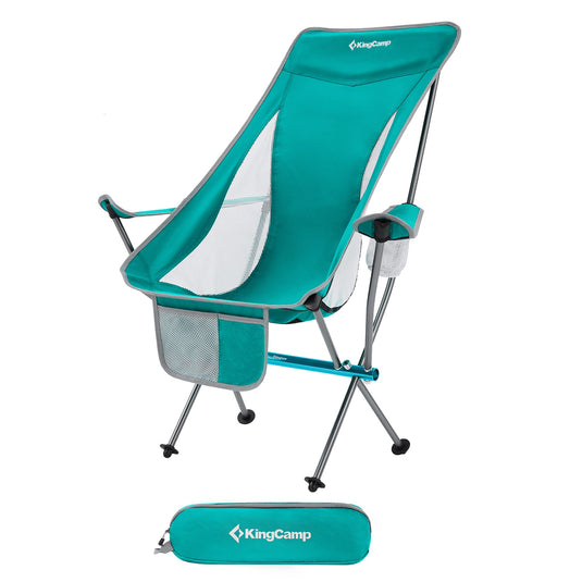 KingCamp CAMELLIA Ultralight High Back Camping Chair Ergonomic