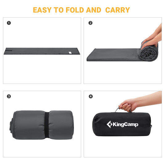 KingCamp JASMINE Picnic Rug Picnic Cushion Easy to Fold and Carry