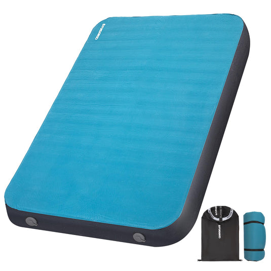 FUNDANGO Self Inflating Sleeping Pad Memory Foam Camping Mattress