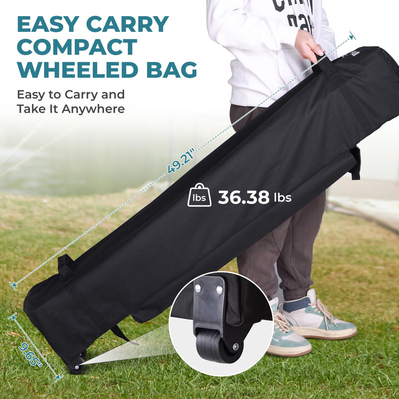 Load image into Gallery viewer, FUNDANGO 10x10ft Pop Up Outdoor Canopy Tent Sun Shelter Tent
