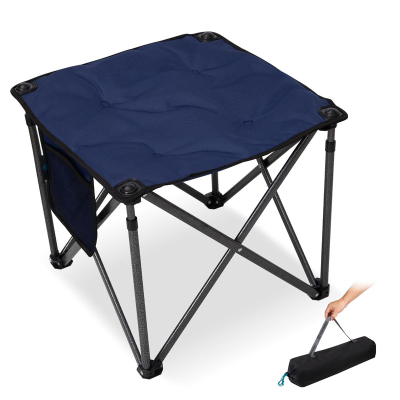 Load image into Gallery viewer, FUNDANGO Camping Stool PLUS 18 Inch Blue
