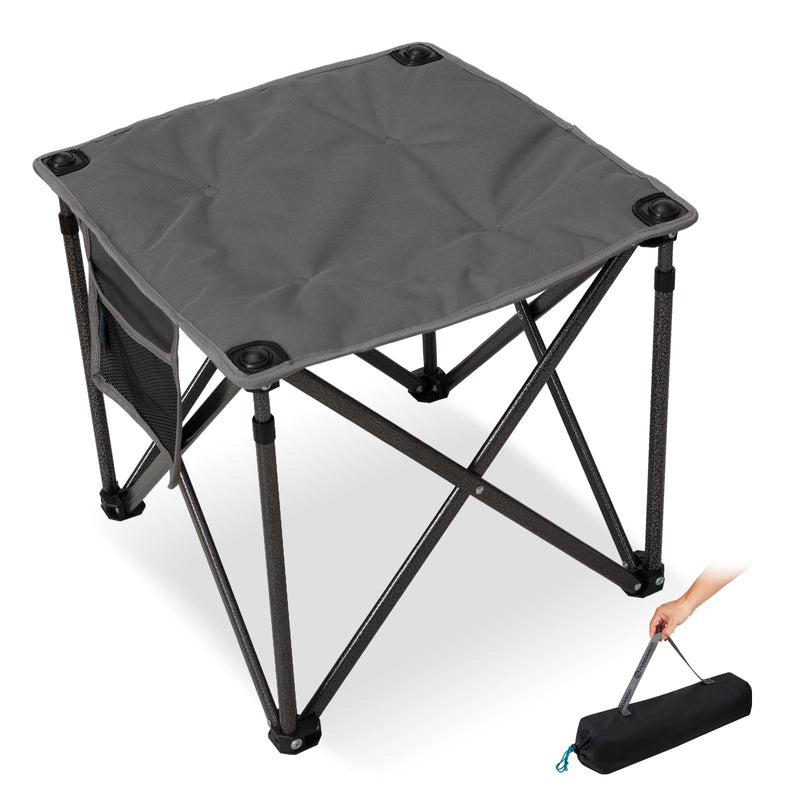Load image into Gallery viewer, FUNDANGO Camping Stool PLUS 18 Inch Grey
