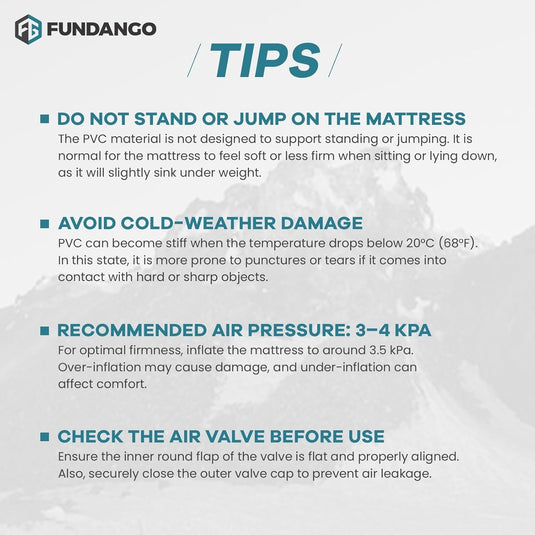 FUNDANGO Queen Camping Cot with Detachable Air Mattress - 2-Person Portable Outdoor Bed with Electric Pump