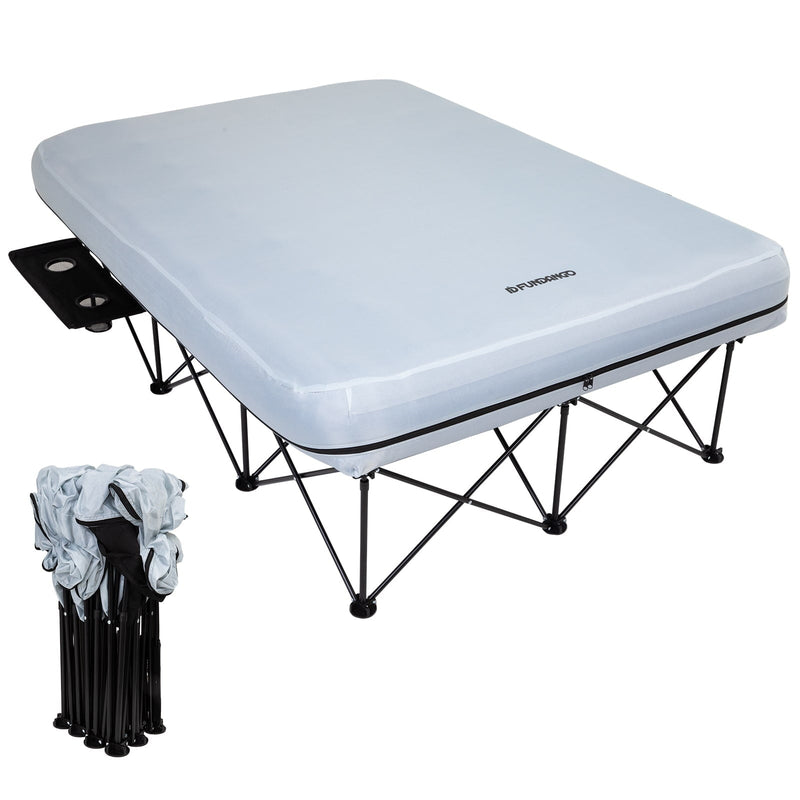 Load image into Gallery viewer, FUNDANGO Queen Camping Cot with Detachable Air Mattress
