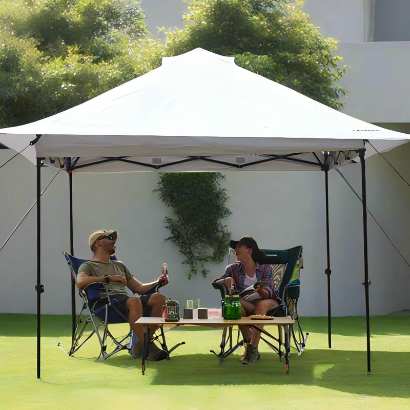 Load image into Gallery viewer, FUNDANGO Ultimate Outdoor Combo: 10x10ft Heavy-Duty Canopy Tent + 2 Rocking Camp Chairs
