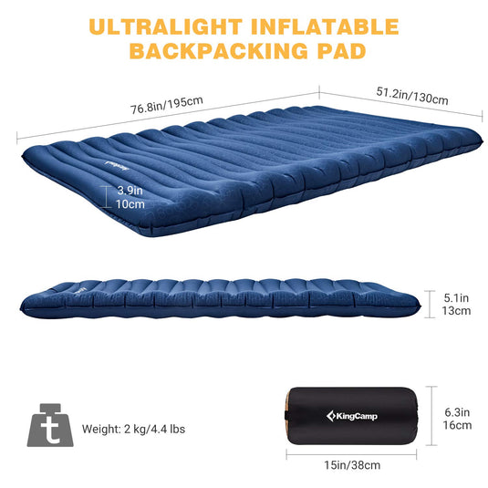 KingCamp DELUXE DOUBLE 10.0 Double Air Pad