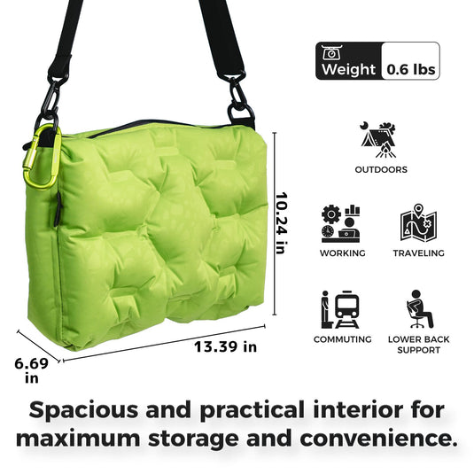 ATEPA Cloud AirBag 4-in-1 Inflatable Messenger Bag