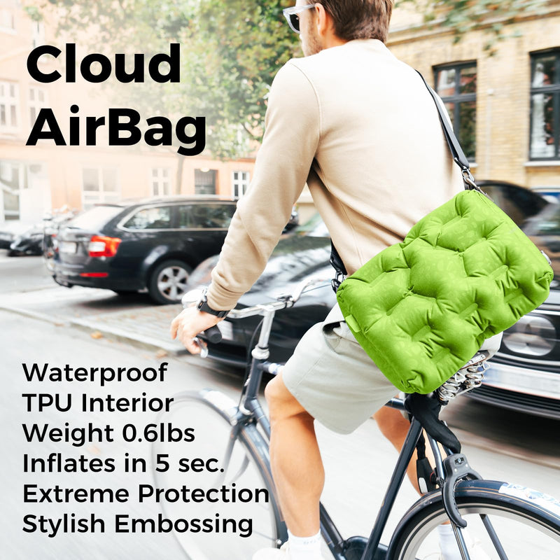 Load image into Gallery viewer, ATEPA Cloud AirBag 4-in-1 Inflatable Messenger Bag
