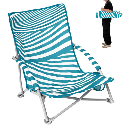 WEJOY Quick-up Beach Chair Striped