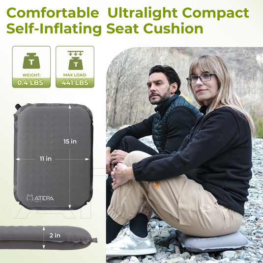 ATEPA BUBBLE 5.0 Trail Seat Inflatable Seat Cushion