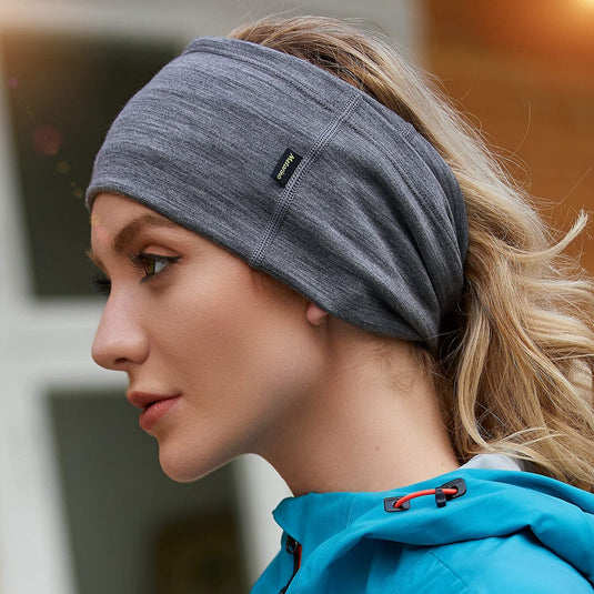 METARINO Neck gaiters Wool Neck Warmer Lightweight Face Mask