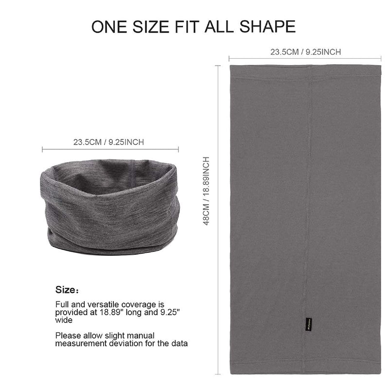 Load image into Gallery viewer, METARINO Neck gaiters Wool Neck Warmer Lightweight Face Mask
