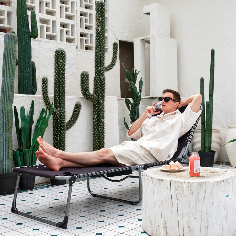 Load image into Gallery viewer, KingCamp Oversized Comfort 3-folding Lounge Chair Easy Fold and Carry
