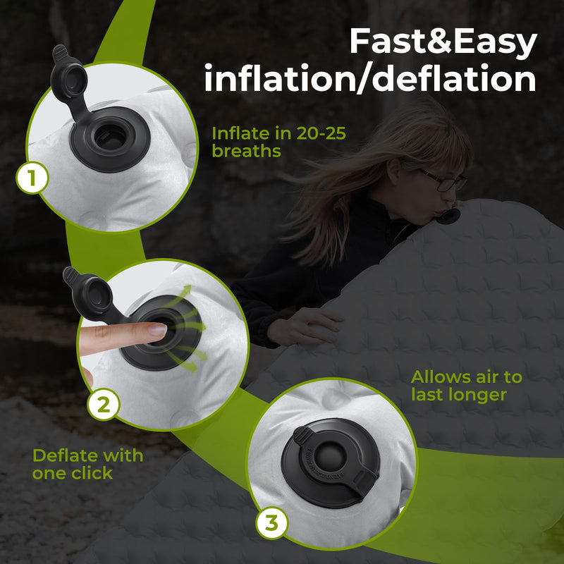 Load image into Gallery viewer, ATEPA HALOES 5.0 Air Pad Insulated Inflating Sleeping Pad

