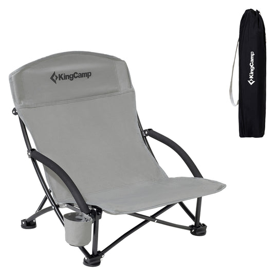 KingCamp Low Back Beach Lightweight Folding Beach Chair