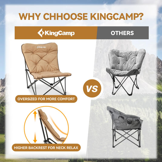 KingCamp C20 B Oversized Butterfly Camp Chair