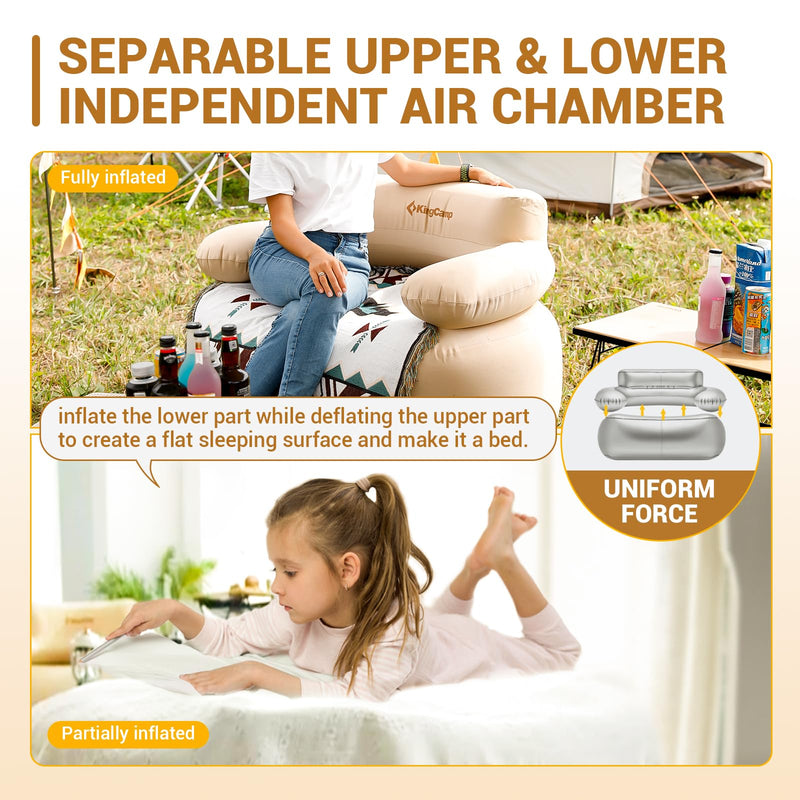 Load image into Gallery viewer, KingCamp Inflatable Sofa Set
