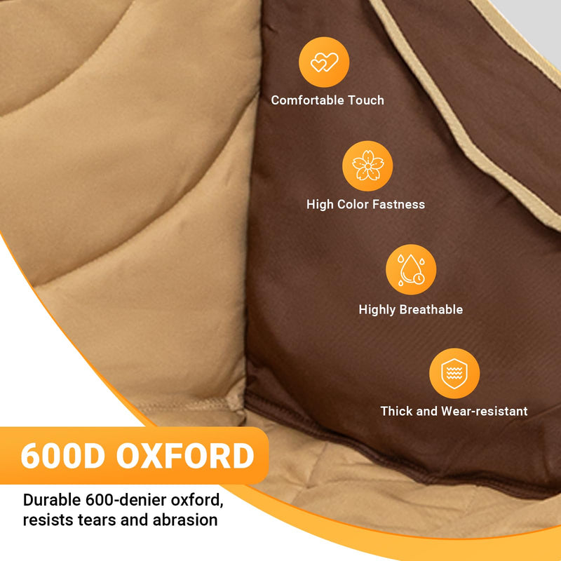 Load image into Gallery viewer, KingCamp CANNA C30 Trio Outdoor Loveseat Chair Khaki
