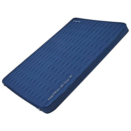 KingCamp Roll Up Camping Foam Pad Double Self-inflateble Pad Navy R Value 6.1