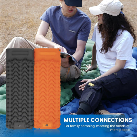 KingCamp DELUXE 10 Single Air Pad Spacious Mattress - 2 Pack