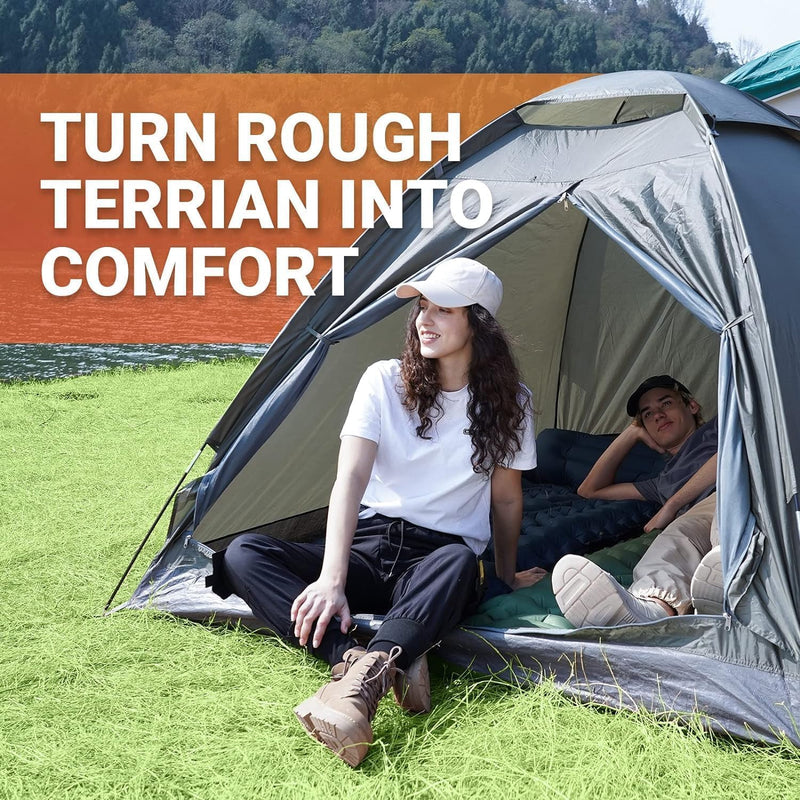 Load image into Gallery viewer, KingCamp DELUXE 10 Single Air Pad Spacious Mattress - 2 Pack
