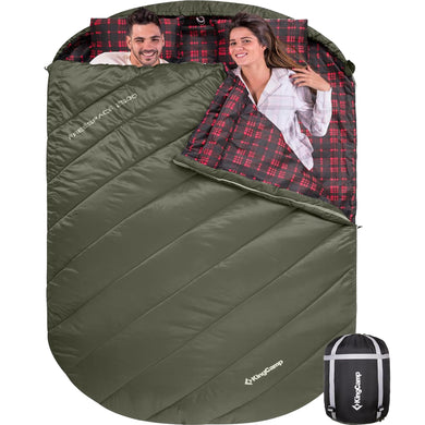 KingCamp FREESPACE 250D Double-Sized Sleeping Bag