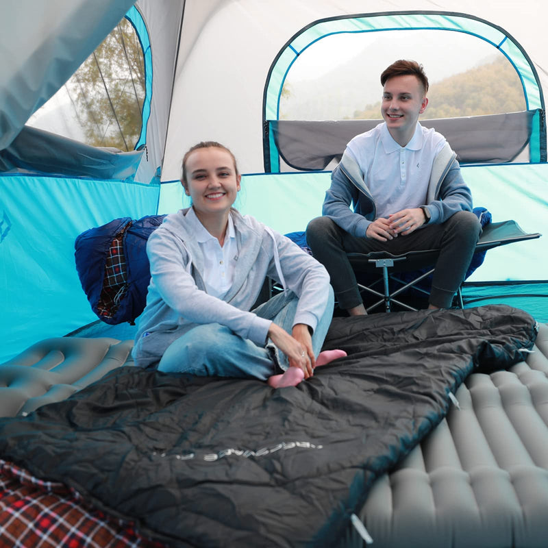 Load image into Gallery viewer, KingCamp FREESPACE 350 Flannel Sleeping Bag-Envelope With Hood Extra Large
