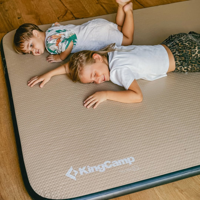 Load image into Gallery viewer, KingCamp FlexiRest 5.0 DUO Ultralight Inflatable Sleeping Pad – PVC-Free 2-Person Camping Mattress for Backpacking &amp; Glamping

