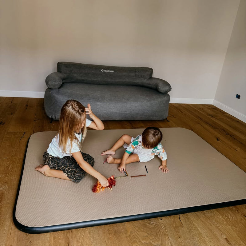 Load image into Gallery viewer, KingCamp FlexiRest 5.0 DUO Ultralight Inflatable Sleeping Pad – PVC-Free 2-Person Camping Mattress for Backpacking &amp; Glamping
